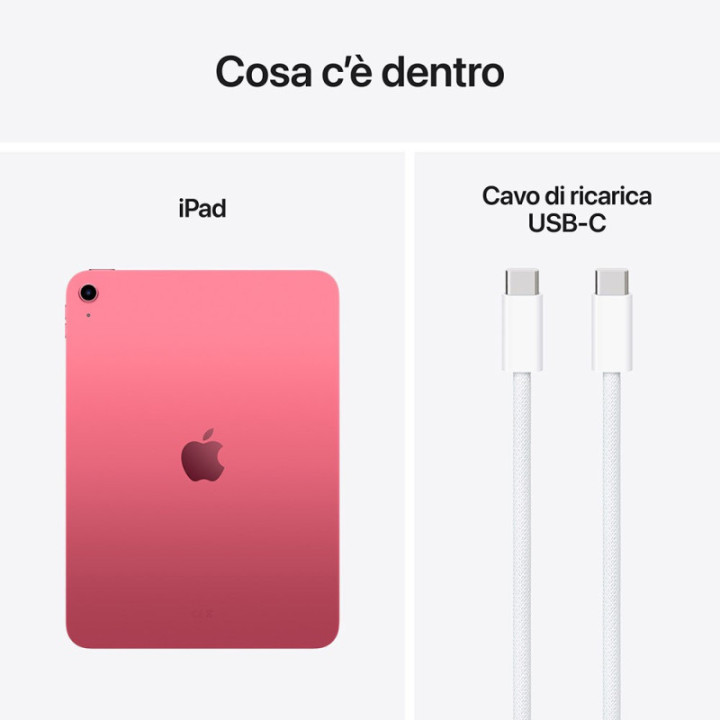 Apple iPad 11" 128GB Wi-Fi Rosa Italia 2025