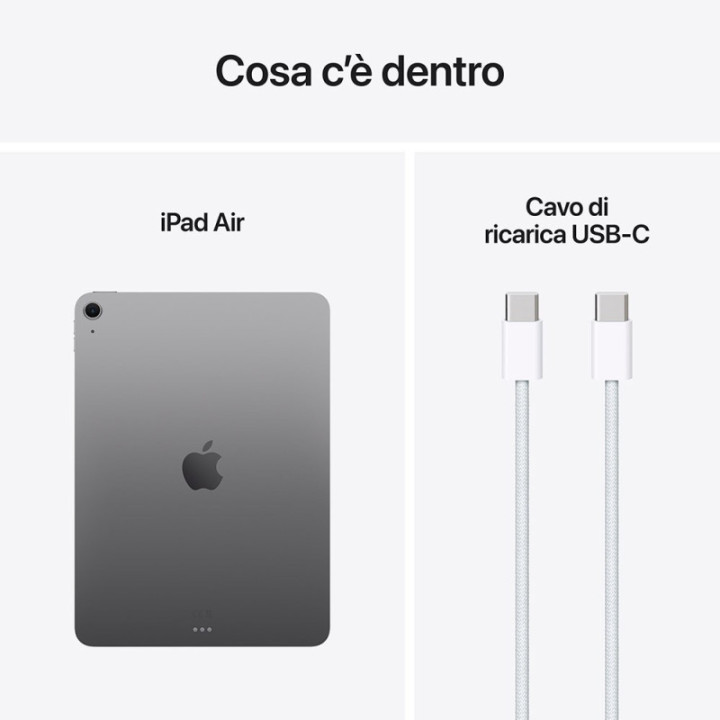 Apple iPad Air 13" 128GB Wi-Fi Grigio Europa 2026