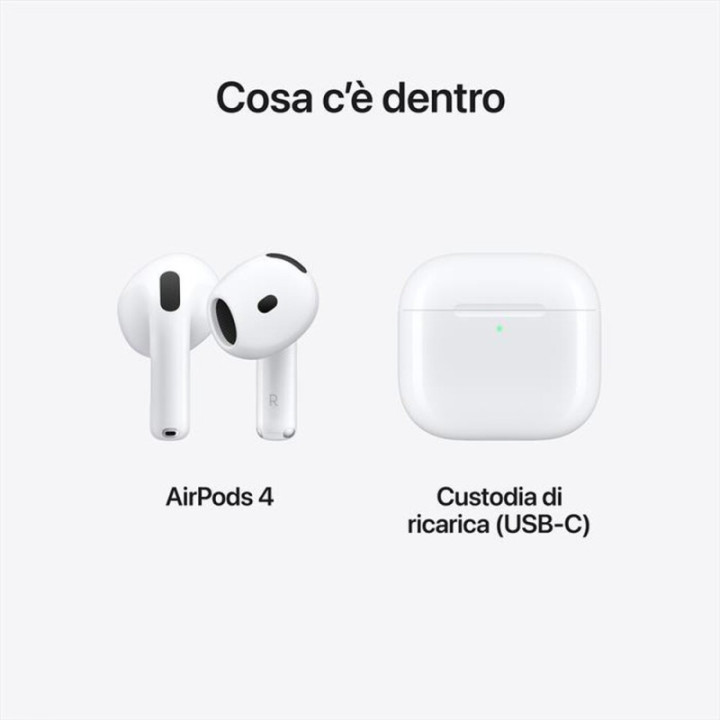 Apple AirPods 4 Bianco