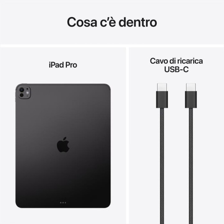 Apple iPad Pro 13" 256GB Wi-Fi Nero Europa 2025