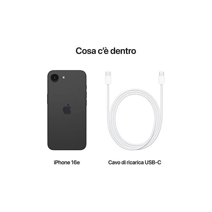 Apple iPhone 16e 128GB Nero Europa