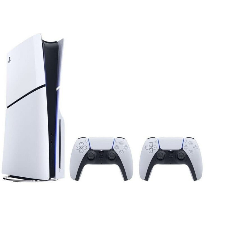 PlayStation PS5 Slim 1TB Standard Edition + 2 DualSense Bianco Italia