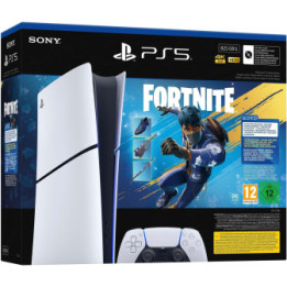PlayStation PS5  825GB Digital Bianco + Fortnite Flowering Chaos Italia