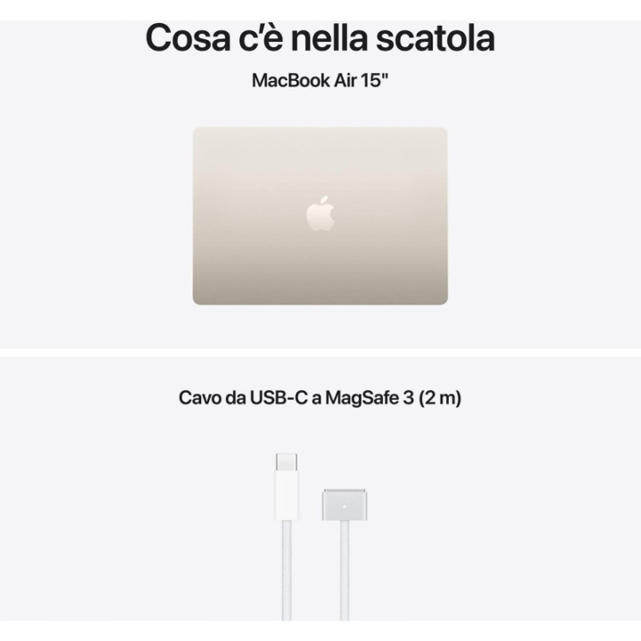 Apple MacBook Air 2026 15" 512GB M5 10C/10G 16GB Galassia MDVD4T/A