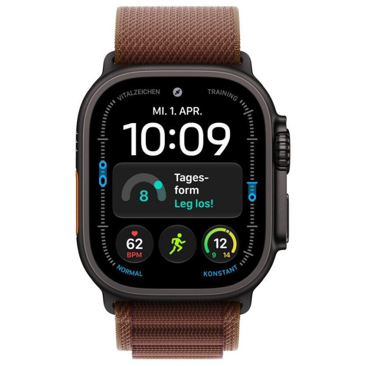 Apple Watch Ultra 4 49mm Quadrante Titanio Nero Cinturino Bordeaux 2026 5G Europa